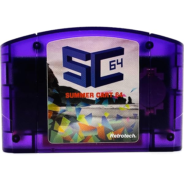 Amazon.com: Retrotech Summer Cart 64 Multi Game Cartridge For N64